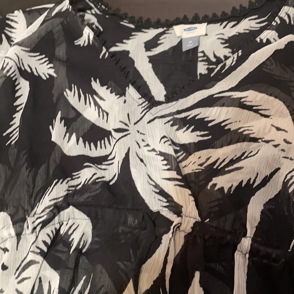 Palm Tree Swim Coverup - Picture 2 of 4